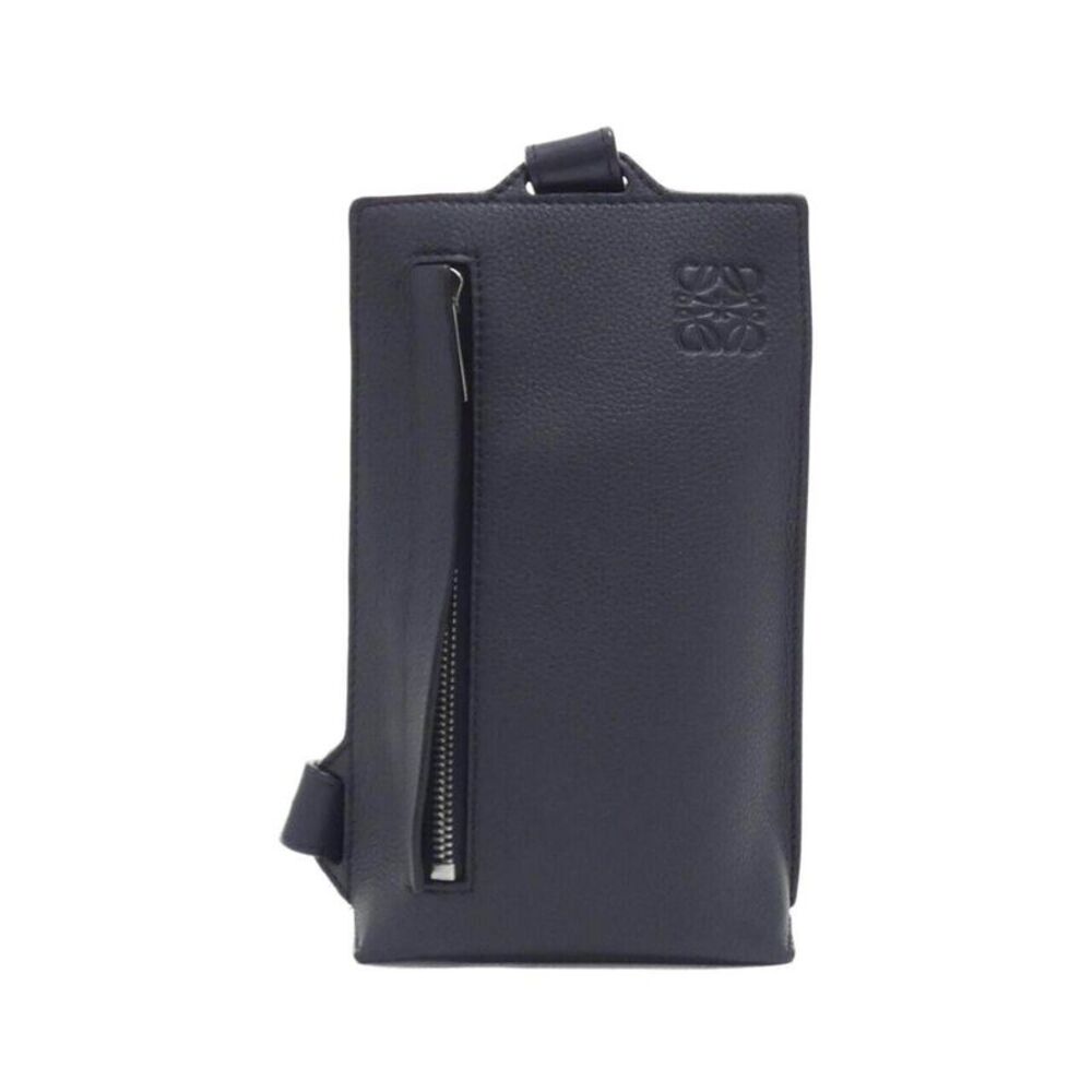 Loewe Vertical T Pocket Calf Shoulder Bag